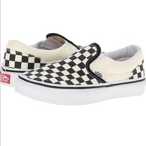 Kids checkered Vans